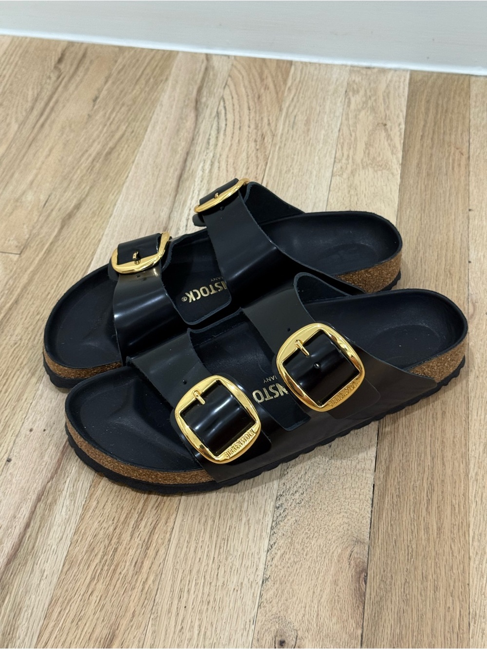 Birkenstock Arizona Big Buckle High Shine Sandals - Picture 4 of 7